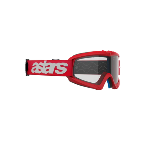 Goggles Alpinestars Vision Youth Blaze para Niño Red, Clear Lens
