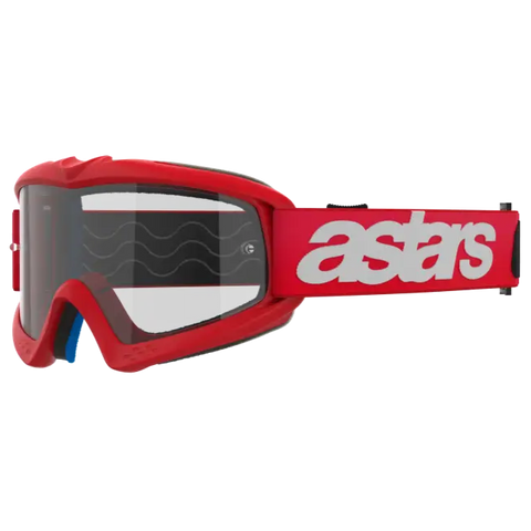 Goggles Alpinestars Vision Youth Blaze para Niño Red, Clear Lens