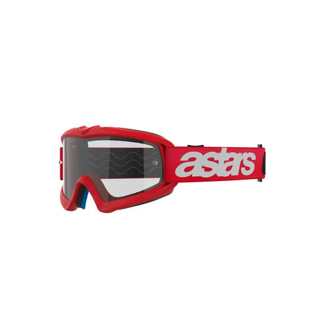 Goggles Alpinestars Vision Youth Blaze para Niño Red, Clear Lens