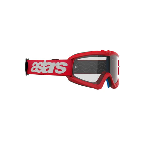 Goggles Alpinestars Vision Youth Blaze para Niño Red, Clear Lens