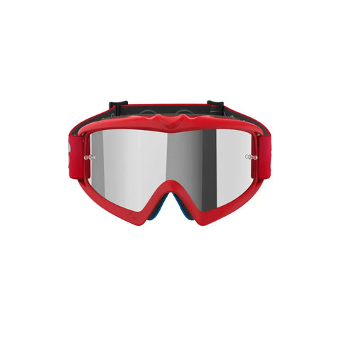 Goggles Alpinestars Vision Youth Blaze para Niño Red, Mirror Silver Lens