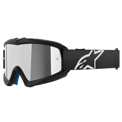 Goggles Alpinestars Vision Youth Corp para Niño Black, Mirror Silver Lens