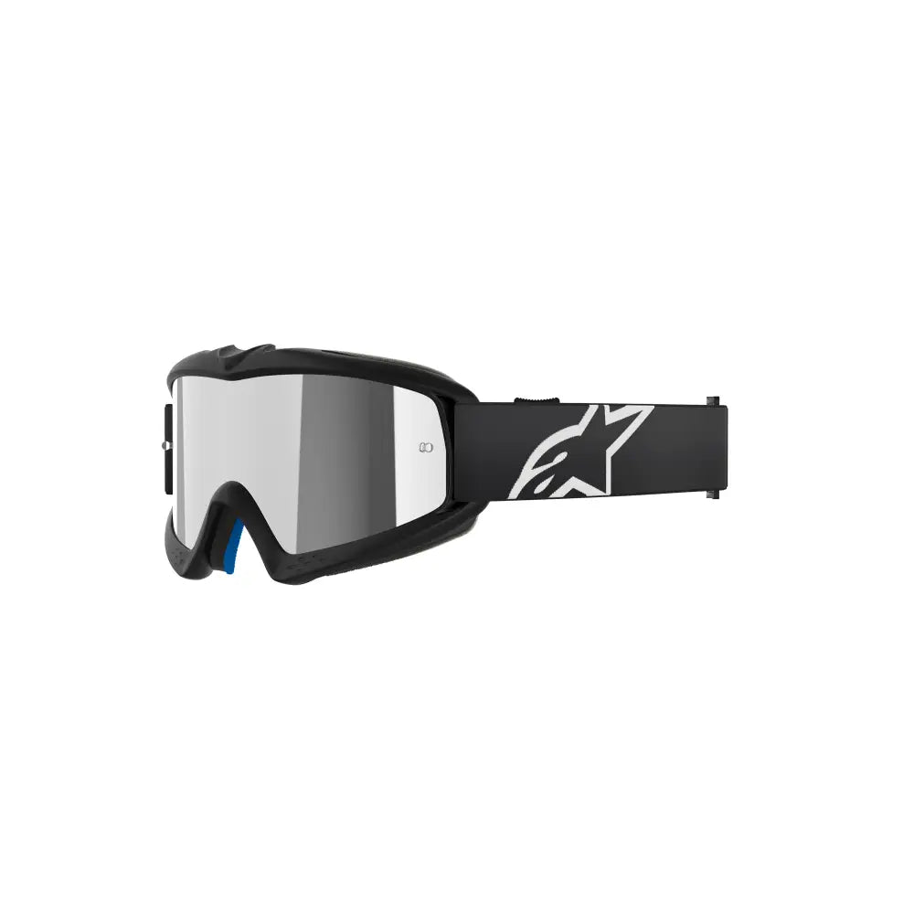 Goggles Alpinestars Vision Youth Corp para Niño Black, Mirror Silver Lens