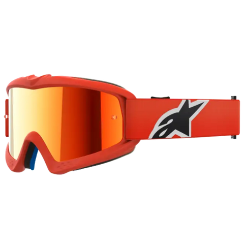 Goggles Alpinestars Vision Youth Corp para Niño Orange, Mirror Red Lens