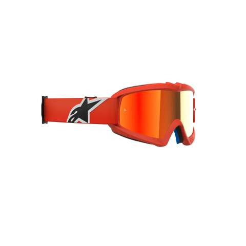 Goggles Alpinestars Vision Youth Corp para Niño Orange, Mirror Red Lens