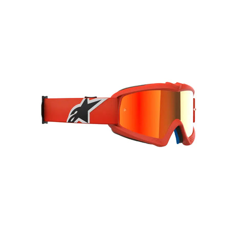 Goggles Alpinestars Vision Youth Corp para Niño Orange, Mirror Red Lens