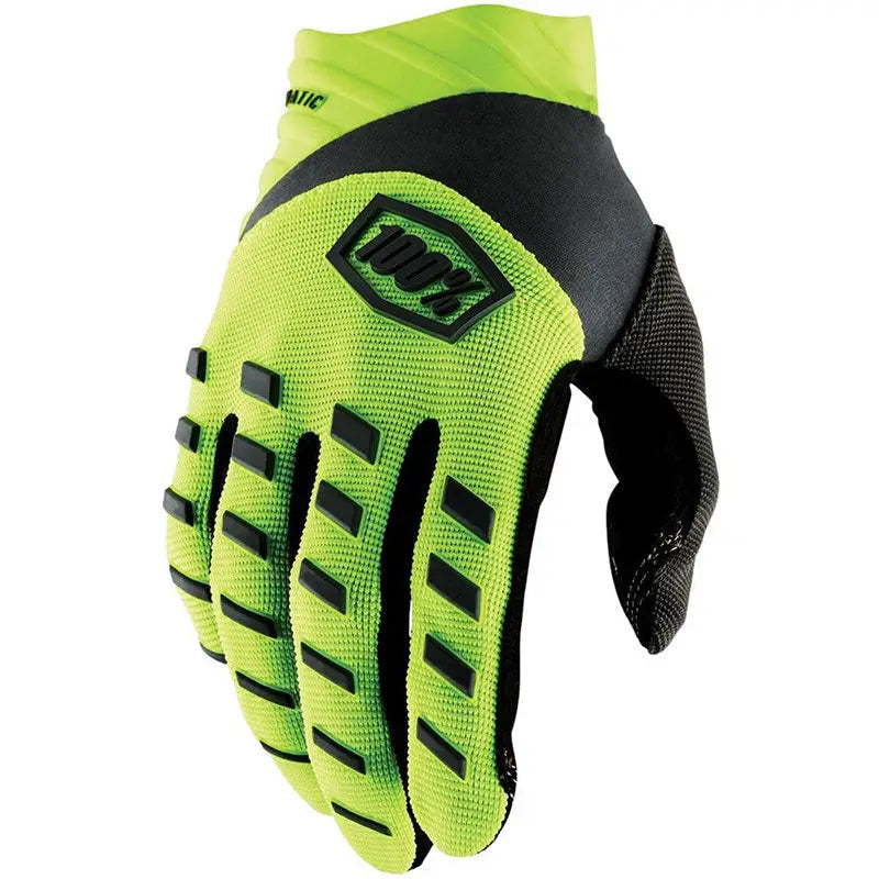 Guantes 100% Airmatic Fluo Yellow/Black