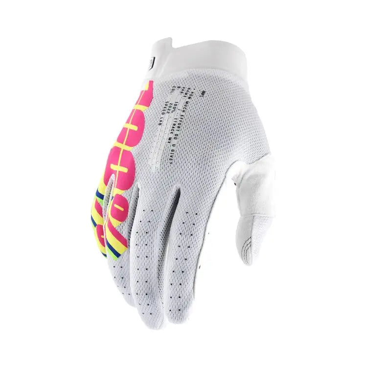 Guantes 100% Itrack System White