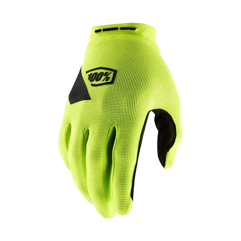 Guantes 100% Ridecamp Fluo Yellow