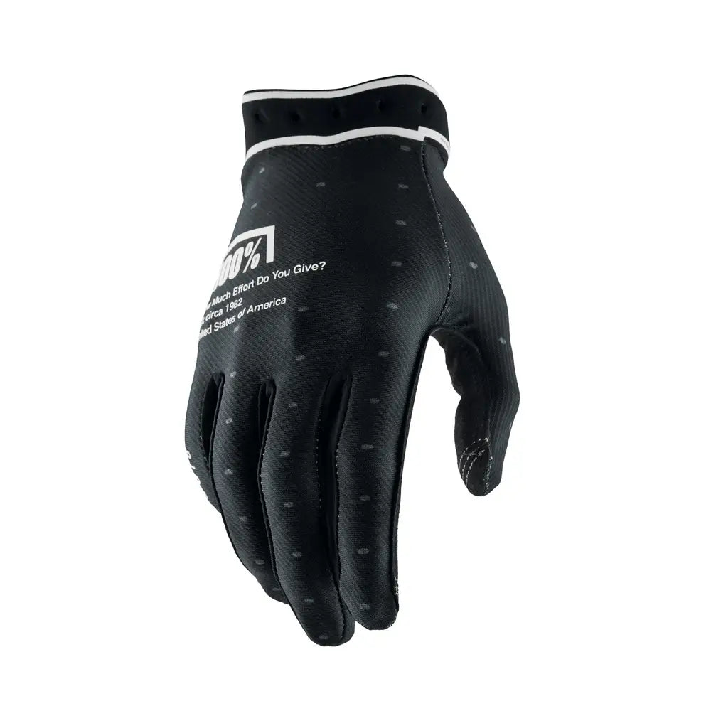Guantes 100% Ridefit Black