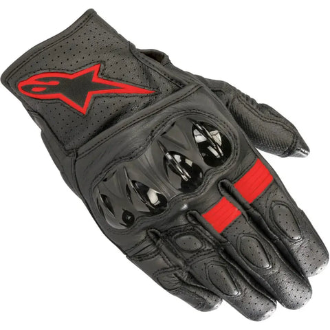 Guantes Alpinestars Celer V2 Black/Red Fluo