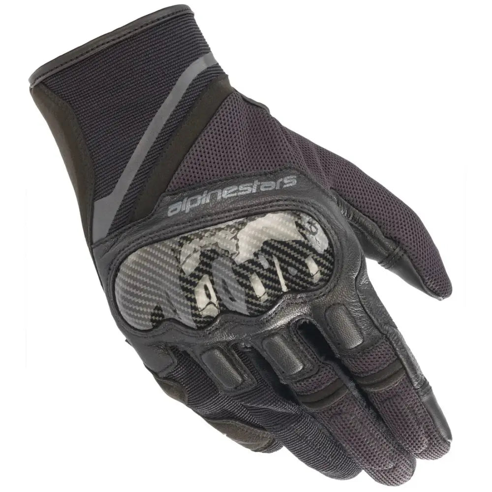 Guantes Alpinestars Chrome Black/Tar Gray