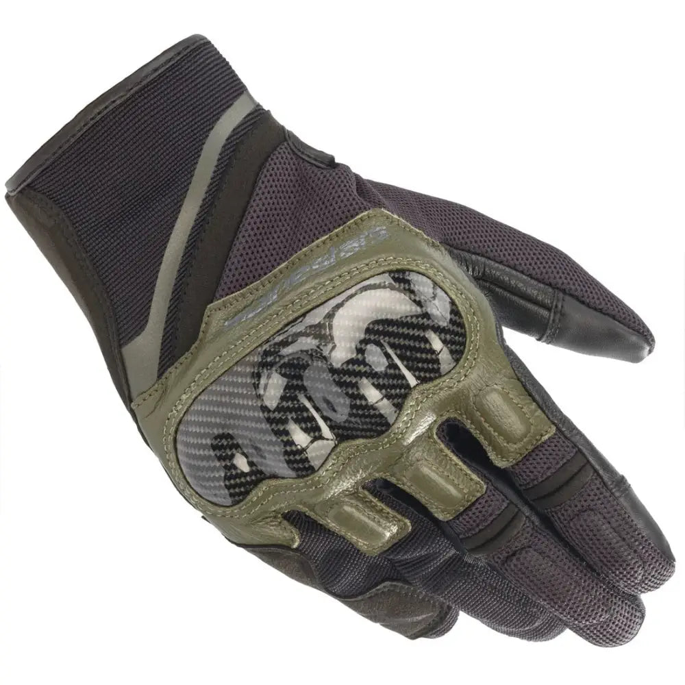 Guantes Alpinestars Chrome Black/Forest