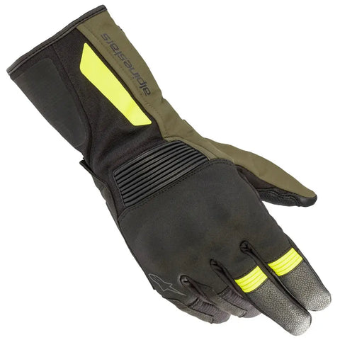 Guantes Alpinestars Denali Aerogel Drystar® Black/Forest/Yellow Fluo