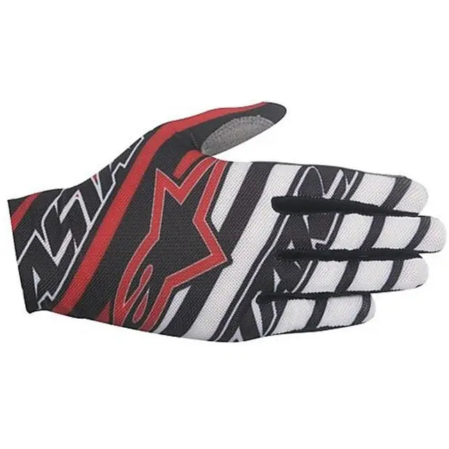 Guantes Alpinestars Dune Black/White/Warm Red