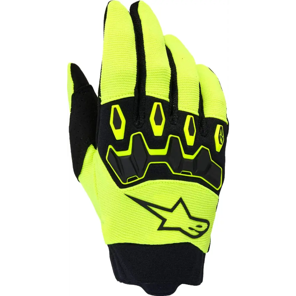 Guantes Alpinestars Full Bore V2 Yellow Fluo/Black