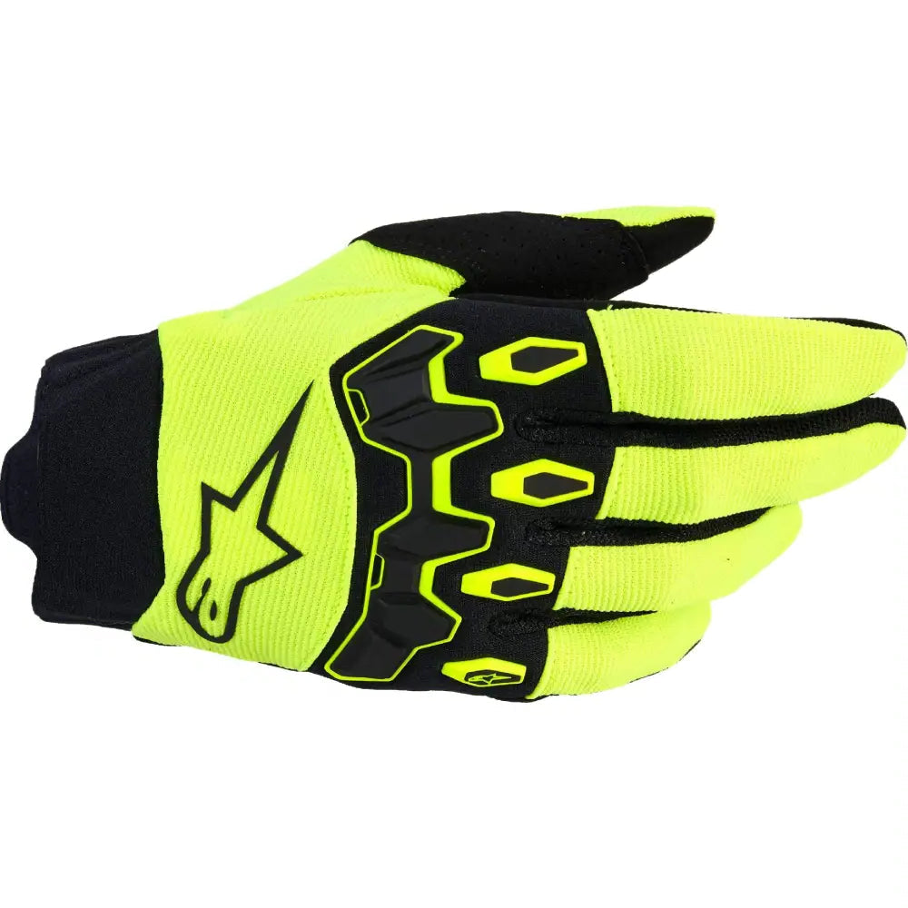 Guantes Alpinestars Full Bore V2 Yellow Fluo/Black