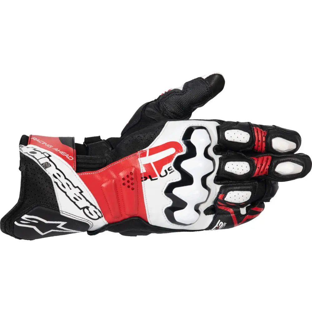 Guantes Alpinestars GP Plus R V3 Black/White/Bright Red