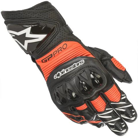 Guantes Alpinestars GP Pro R3 Black/Fluo Red