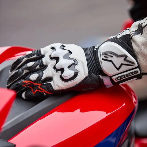 Guantes Alpinestars GP Pro R4 Black/White