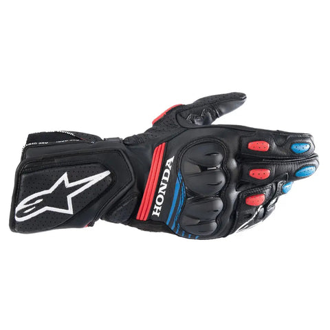 Guantes Alpinestars Honda SP-8 V3 Black/Bright Red/Blue