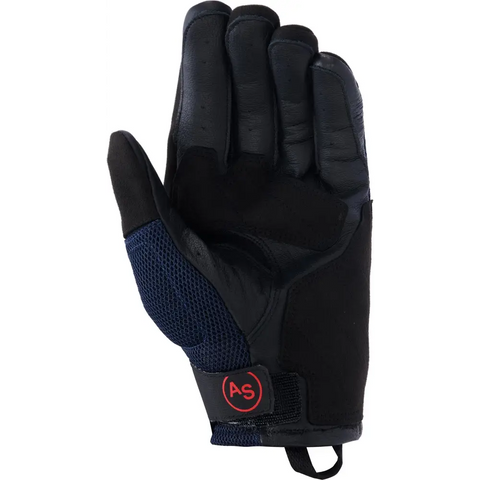 Guantes Alpinestars Manti Air Deep Blue/Red Fluo/Asphalt
