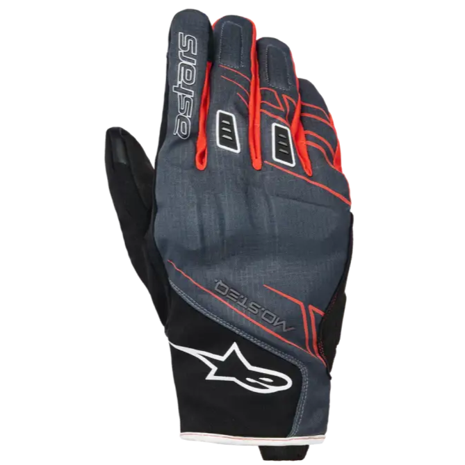 Guantes Alpinestars Moblast WP Black/Anthracite/Orange