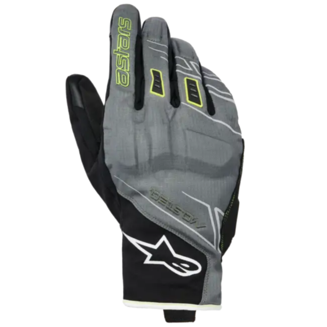 Guantes Alpinestars Moblast WP Fur Gray/Black/Sulphur Yellow