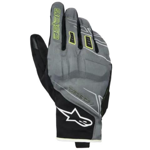 Guantes Alpinestars Moblast WP Fur Gray/Black/Sulphur Yellow