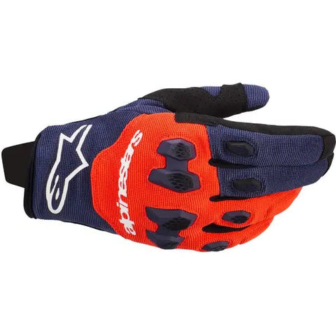 Guantes Alpinestars Pro-Dura Navy/Hot Orange/White