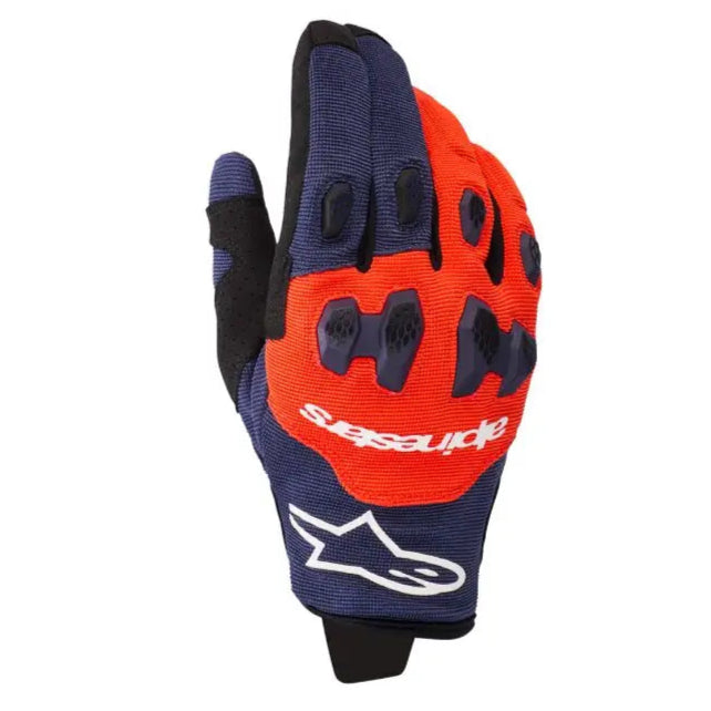 Guantes Alpinestars Pro-Dura Navy/Hot Orange/White