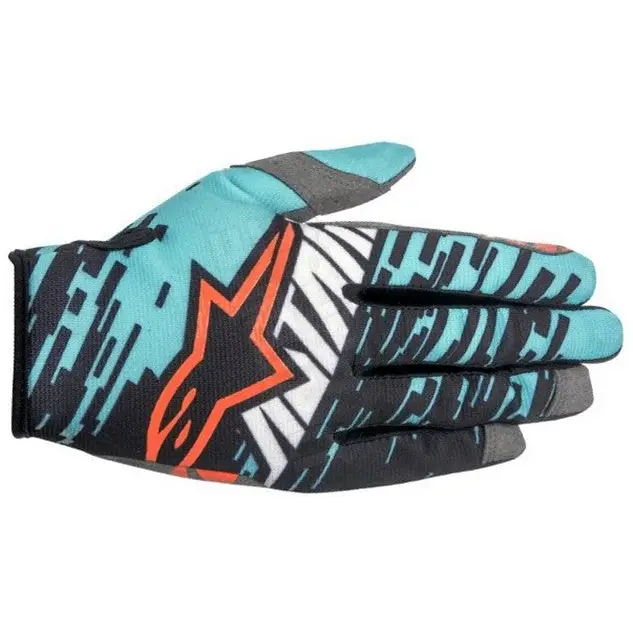 Guantes Alpinestars Racer Braap Turquoise/Black