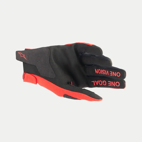 Guantes Alpinestars Radar para Niño Mars Red/Silver