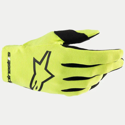 Guantes Alpinestars Radar para Niño Yellow Fluo/Black