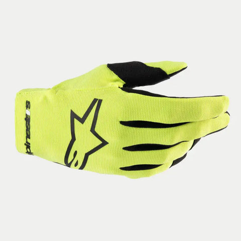 Guantes Alpinestars Radar para Niño Yellow Fluo/Black
