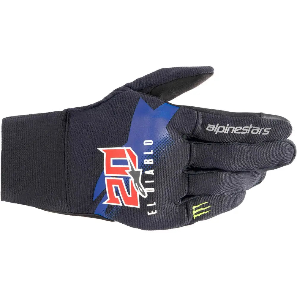 Guantes Alpinestars Reef FQ 20 Monster Black/Blue/Bright Red/Green