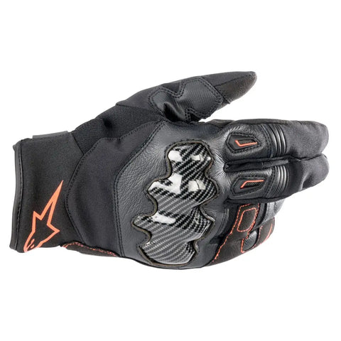 Guantes Alpinestars SMX-1 Drystar® Black/Red Fluo