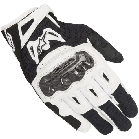 Guantes Alpinestars SMX 2 Air Carbon v2 Black/White