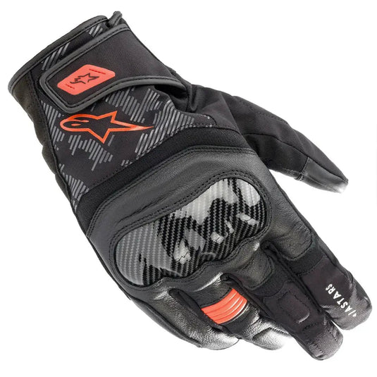 Guantes Alpinestars SMX-Z Drystar® Black/Red Fluo