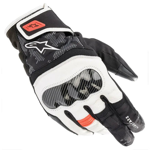 Guantes Alpinestars SMX-Z Drystar® Black/White/Red Fluo