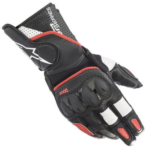 Guantes Alpinestars SP-2 V3 Black/White/Bright Red