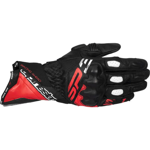 Guantes Alpinestars SP-3 Black/Bright Red/White