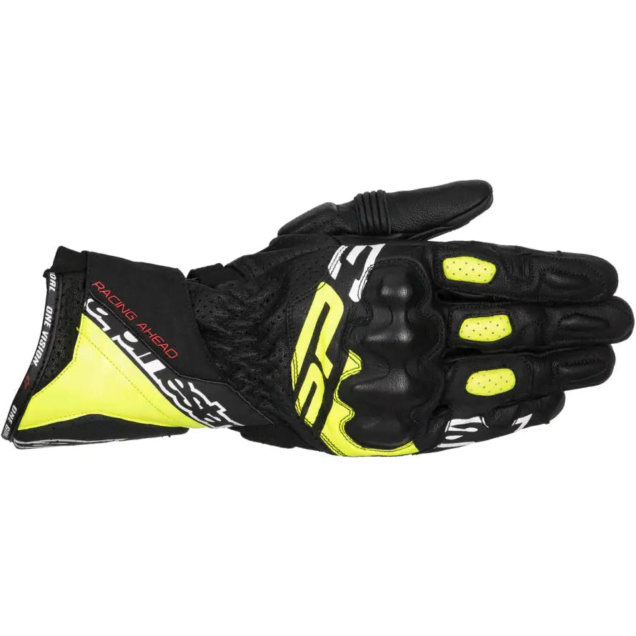 Guantes Alpinestars SP-3 Black/Yellow Fluo/White