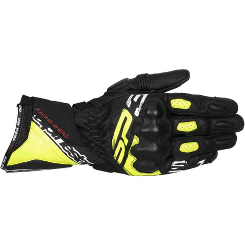 Guantes Alpinestars SP-3 Black/Yellow Fluo/White