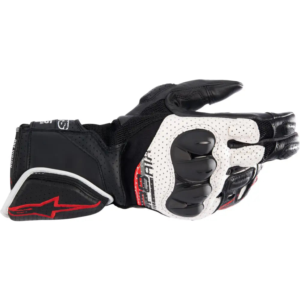 Guantes Alpinestars SP-8 V3 Air Black/White/Neón-Red