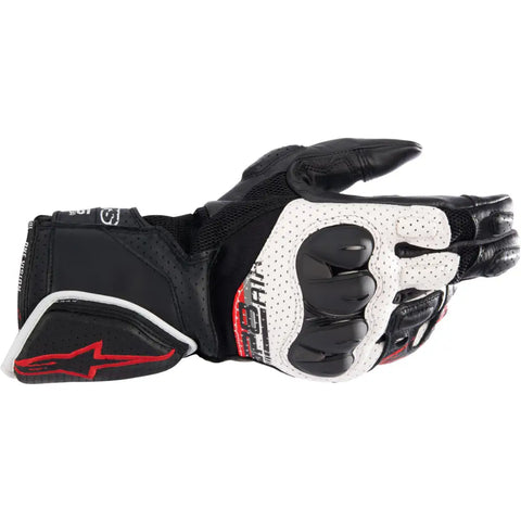 Guantes Alpinestars SP-8 V3 Air Black/White/Neón-Red