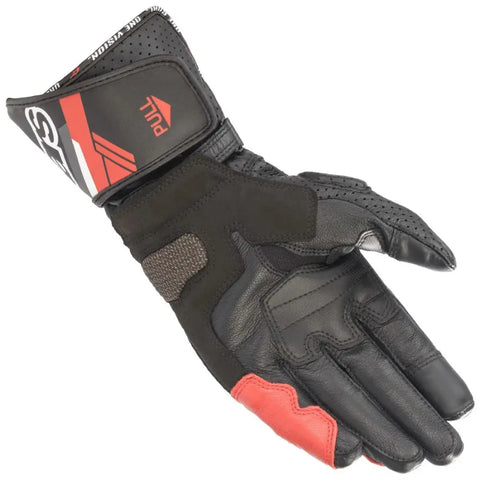 Guantes Alpinestars SP-8 V3 Black/White/Bright Red