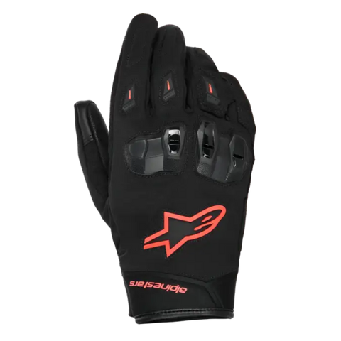 Guantes Alpinestars SP X Z WP Black/Red Fluo