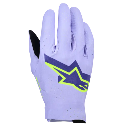 Guantes Alpinestars Supertech MX Lavender/Violet Fluo/Yellow
