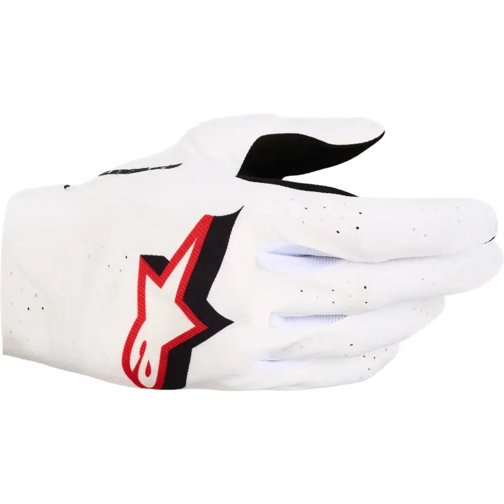 Guantes Alpinestars Supertech MX White/Black/Red